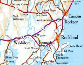 Camden Maine On Map The Camden Maine Riverhouse Hotel : Breakfast In Camden Maine